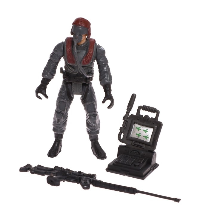 Фигурка героя «Отряд альфа», с аксессуарами, 10х5 см, МИКС Фигурка героя «Отряд альфа», с аксессуарами, 10х5 см, МИКС