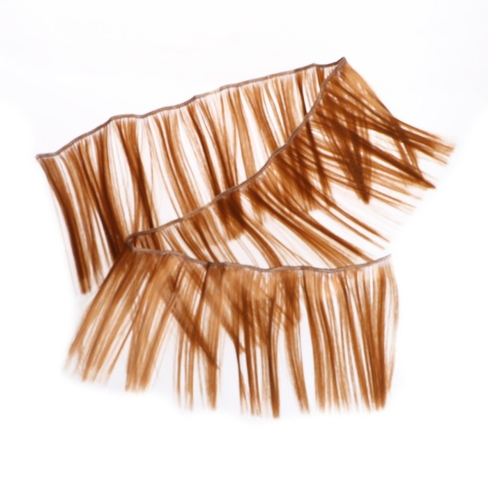 Волосы - тресс для кукол «Прямые» длина волос: 15 см, ширина:100 см, цвет № 27А Волосы - тресс для кукол «Прямые» длина волос: 15 см, ширина:100 см, цвет № 27А