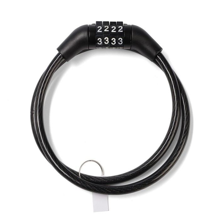 Замок навесной велосипедный Dream Bike, кодовый, 6х650 мм