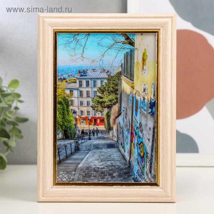 Ключница Ключница "Париж 14" молочный дуб 15х21 см