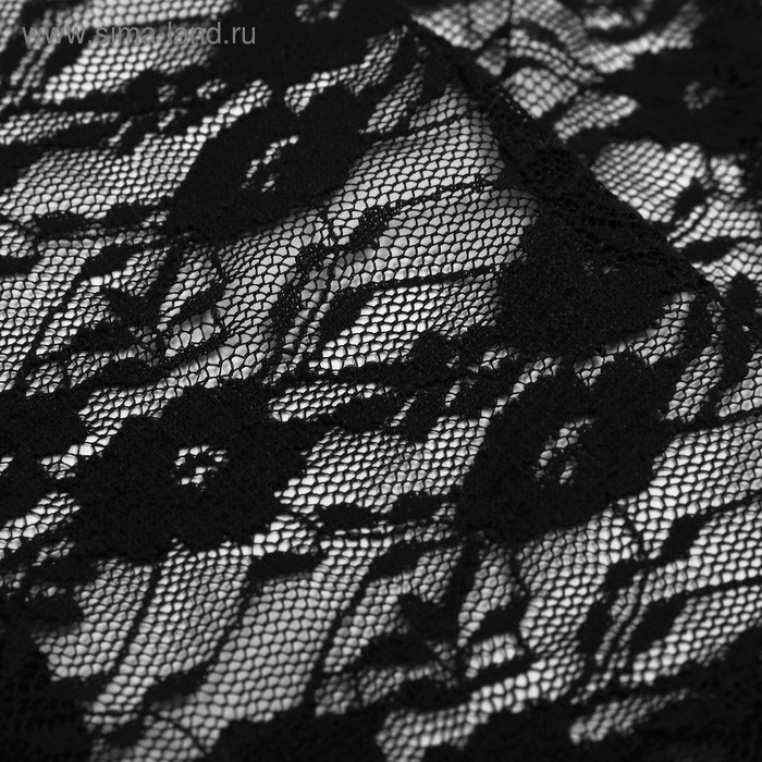 Карнавальные перчатки «Леди», для взрослых, цвет чёрный Карнавальные перчатки «Леди», для взрослых, цвет чёрный