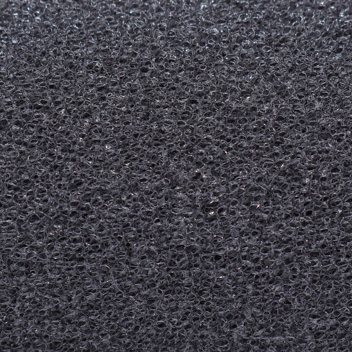 Губка прямоугольная для фильтра, серия F, 3,5 х 4 х 10 см, серая