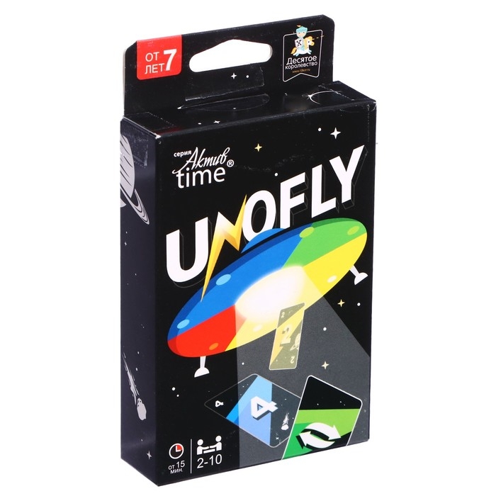 Игра настольная UnoFly, 2-10 игроков, 7+ Игра настольная UnoFly, 2-10 игроков, 7+