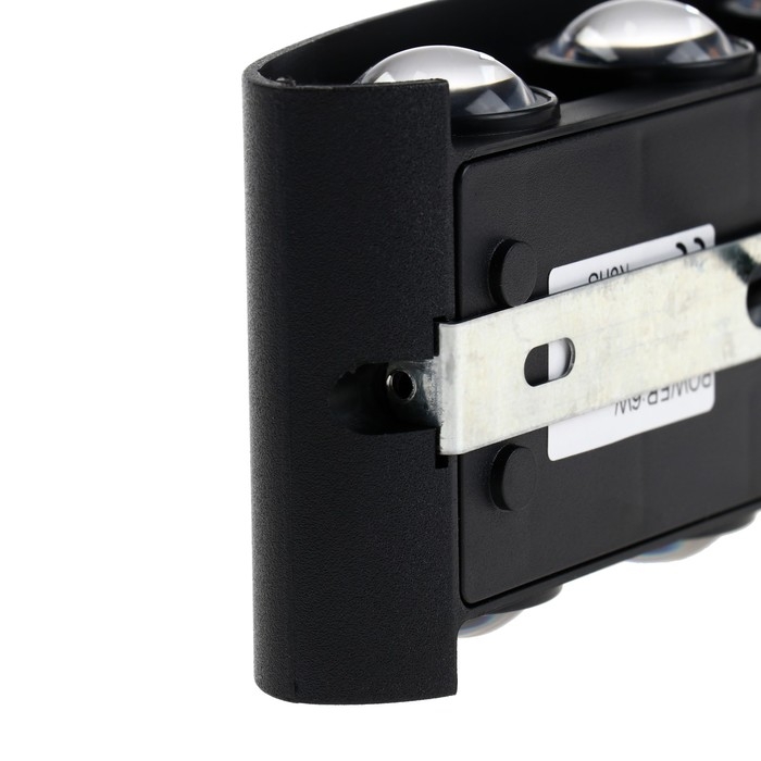 Светильник фасадный «Полусфера», FSD-070, 6 Вт, 3000К, 3 луча, IP65, 220 В, пластик, черный 100842 Светильник фасадный «Полусфера», FSD-070, 6 Вт, 3000К, 3 луча, IP65, 220 В, пластик, черный 100842