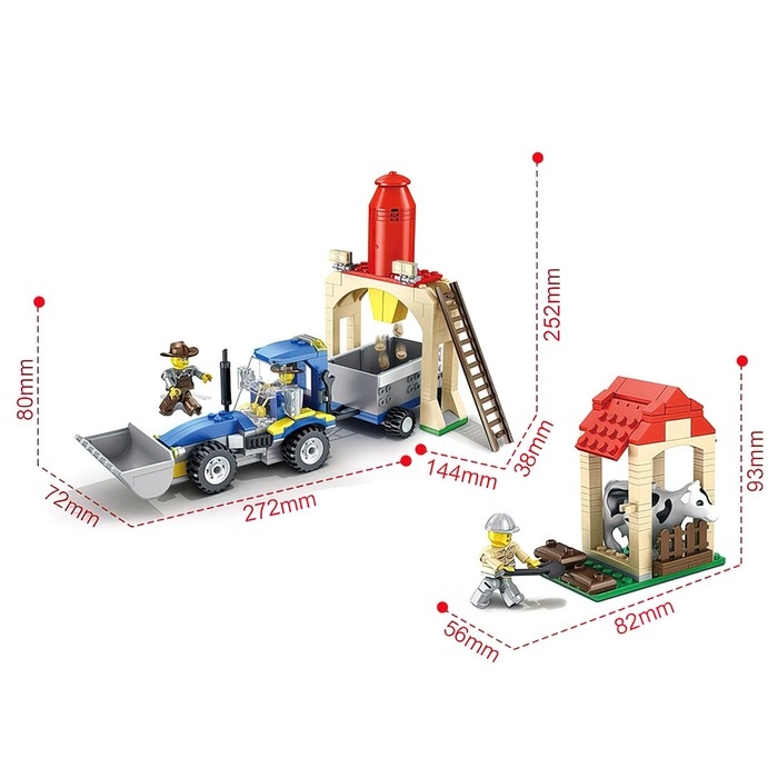 Конструктор Ферма &laquo;Загон&raquo;, 344 детали