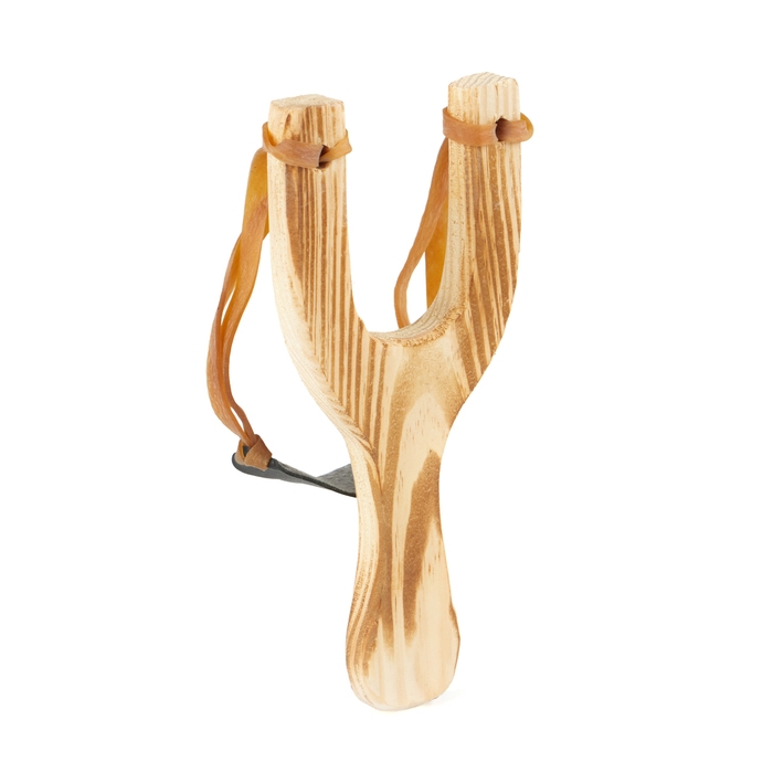 Рогатка деревянная Рогатка деревянная "Обожжённое дерево" , 17 см