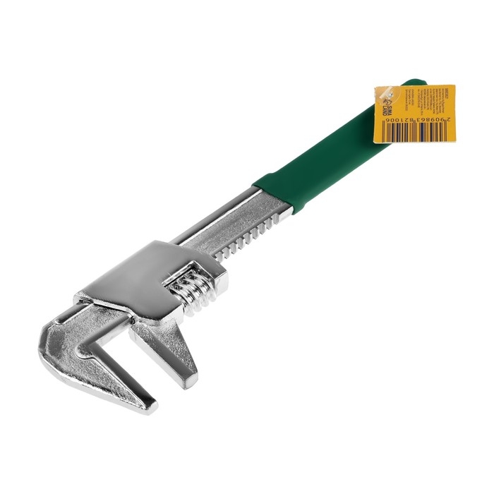 Ключ трубный ТУНДРА ПРОФИ, тип  Ключ трубный ТУНДРА ПРОФИ, тип "Monkey", увеличенный зев до 75 мм, глубина 45 мм, 290 мм