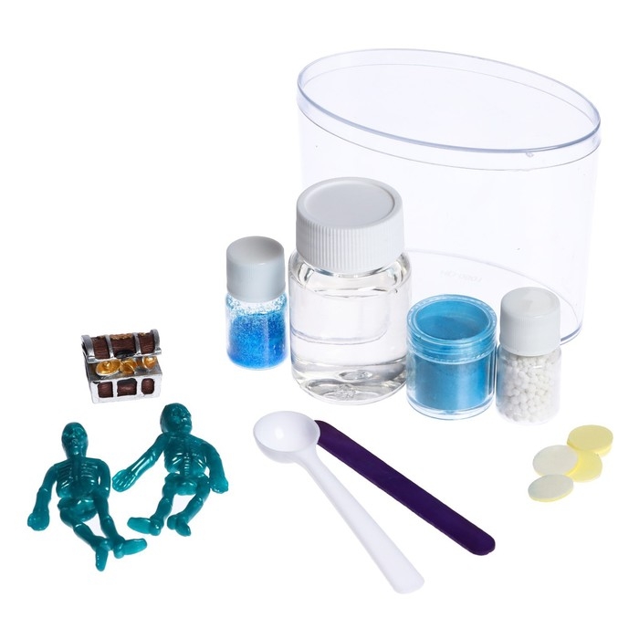 Набор для опытов «Коллоидный сад», с загадочным кладом Набор для опытов «Коллоидный сад», с загадочным кладом