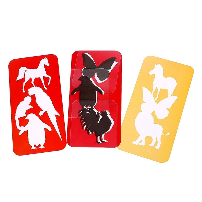 Развивающий набор «Найди по тени» Развивающий набор «Найди по тени»