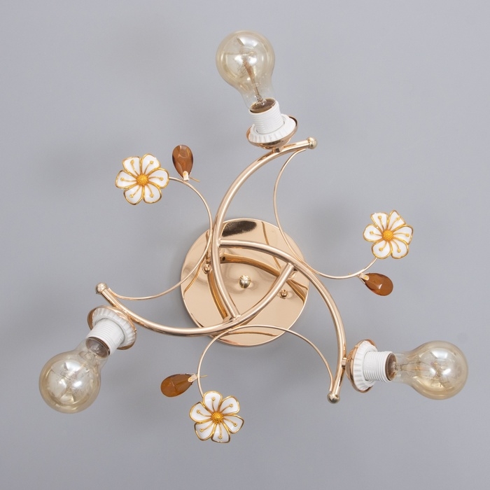 Люстра Люстра "Вивиан" бп 3х40Вт Е27 Золото МОДЕЛЬ: 2612358