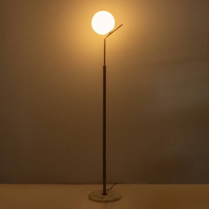 Торшер 16667/1 E27 40Вт черно-золотой 30х27х160 см