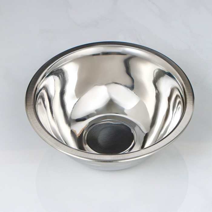 Миска из нержавеющей стали, 1 л, d=18 см Миска из нержавеющей стали, 1 л, d=18 см