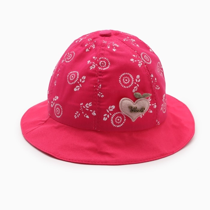 Панама детская Панама детская "Прелесть" MINAKU, цв,малиновый , р-р 50