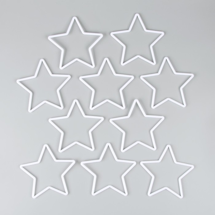 Основадля изготовления ловца снов «Звезда», набор 10 шт., размер 1 шт. — 15 × 15 × 0,53 см Основадля изготовления ловца снов «Звезда», набор 10 шт., размер 1 шт. — 15 × 15 × 0,53 см