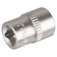 Головка торцевая 1/4"DR шестигранная 10мм, L=25мм пласт.подвес