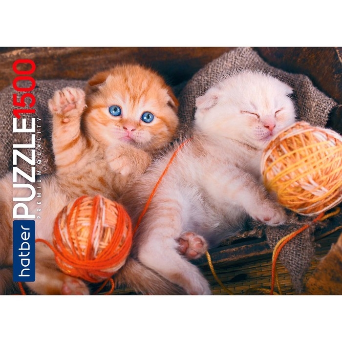 Пазл &laquo;Котиков много не бывает&raquo;, 1500 элементов