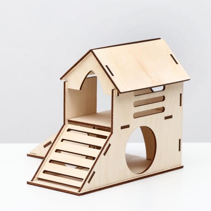 Домик для грызунов, 18 х 18 х 14,7 см Домик для грызунов, 18 х 18 х 14,7 см