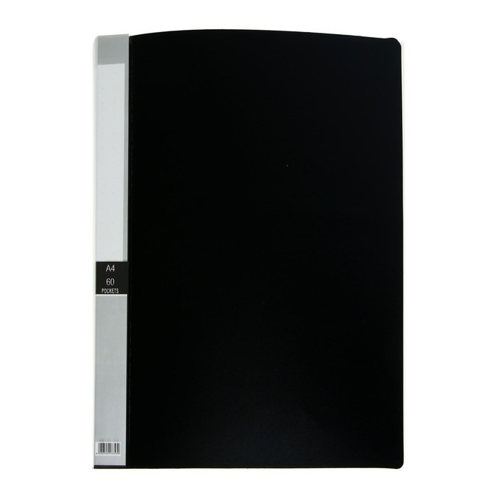 Папка А4, 60 прозрачных файлов, 400 мкм, МИКС Папка А4, 60 прозрачных файлов, 400 мкм, МИКС