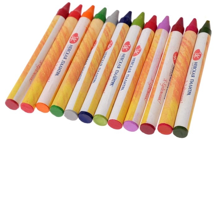 Мелки восковые  Мелки восковые "Я - Художник!", 24 цветов, круглые