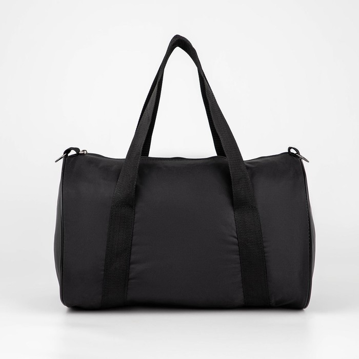 Сумка спортивная Sport на молнии, цвет чёрный