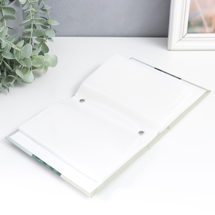 Фотоальбом на 96 фото 10х15 см  Фотоальбом на 96 фото 10х15 см "Тёплые воспоминания в холодное время года" 16,5х12х5,5 см