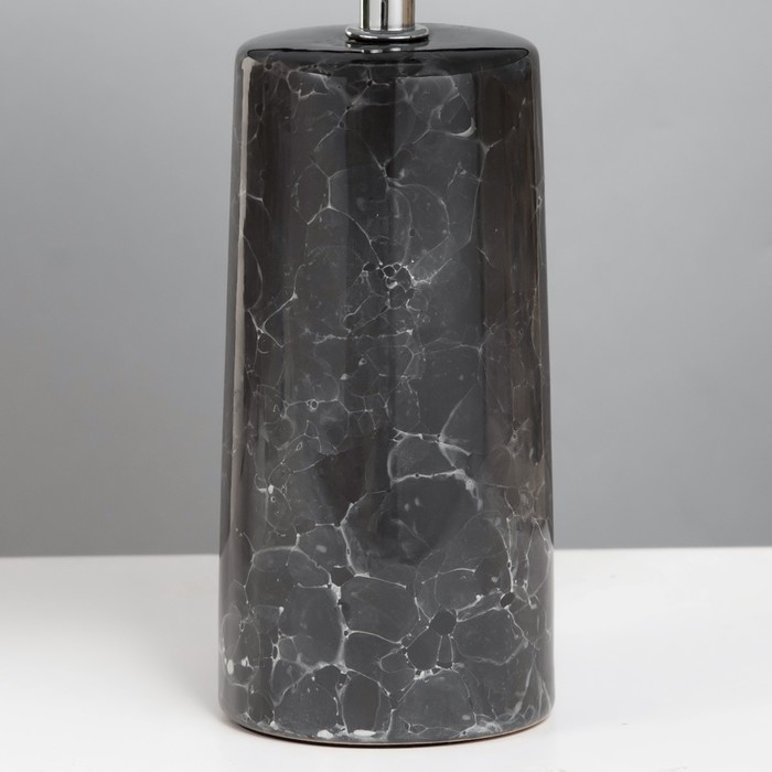 Лампа настольная " мрамор" Е14 1х40Вт МИКС 23х23х35 см RISALUX