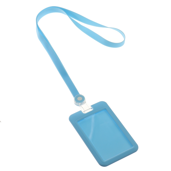 Бейдж вертикальный 54 х 85 мм, ErichKrause силиконовый корпус, силиконовая лента, микс Бейдж вертикальный 54 х 85 мм, ErichKrause силиконовый корпус, силиконовая лента, микс