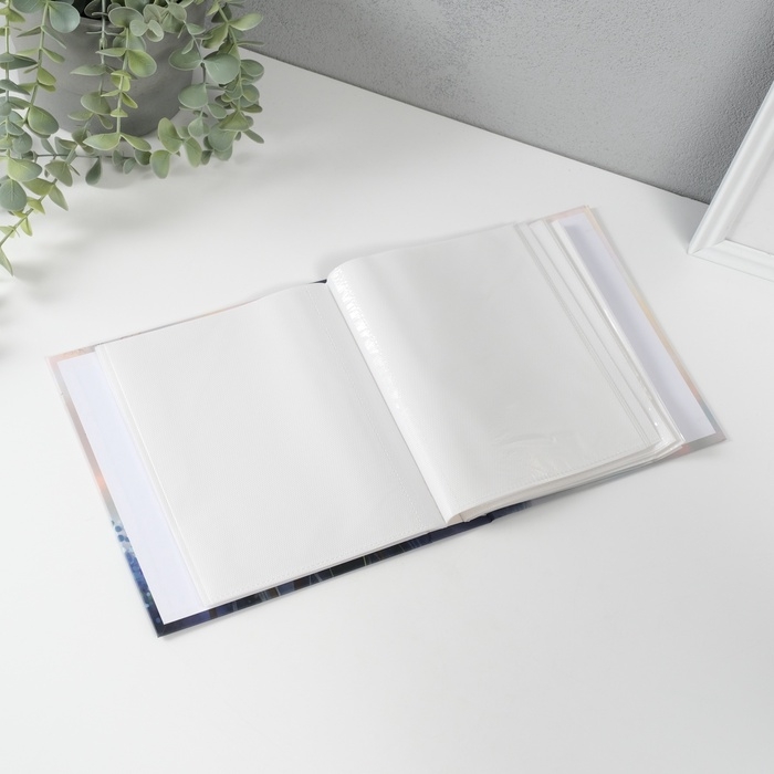 Фотоальбом на 40 фото 13х18 см "Цветы-шарики" в коробке 20,5х18х4,8 см