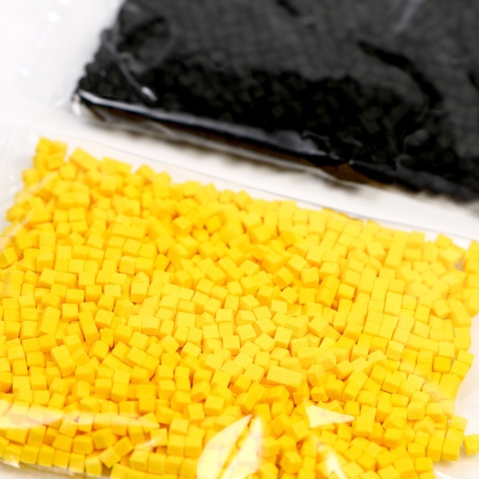 Набор для творчества: аппликация EVA крошкой и раскраска + маска на резинке «Живоные»