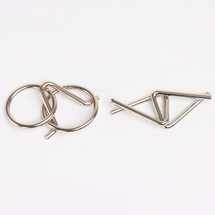 Набор головоломок 2шт "Время играть" ,в банке