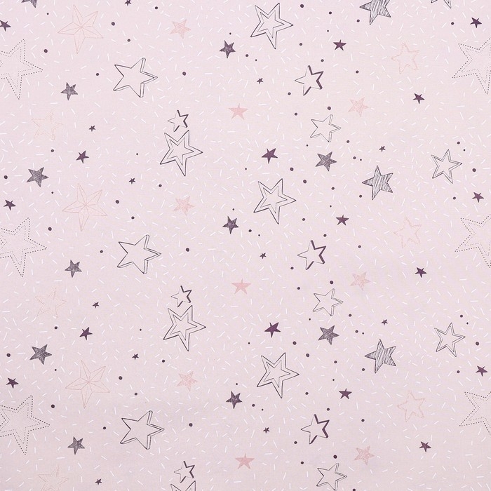 Бумага упаковочная, глянцевая   Бумага упаковочная, глянцевая  "Звездный день", 70 х 100 см, 1 лист