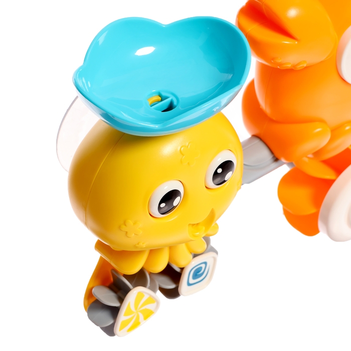 Игрушка для ванны «Весёлые друзья», цвета МИКС Игрушка для ванны «Весёлые друзья», цвета МИКС