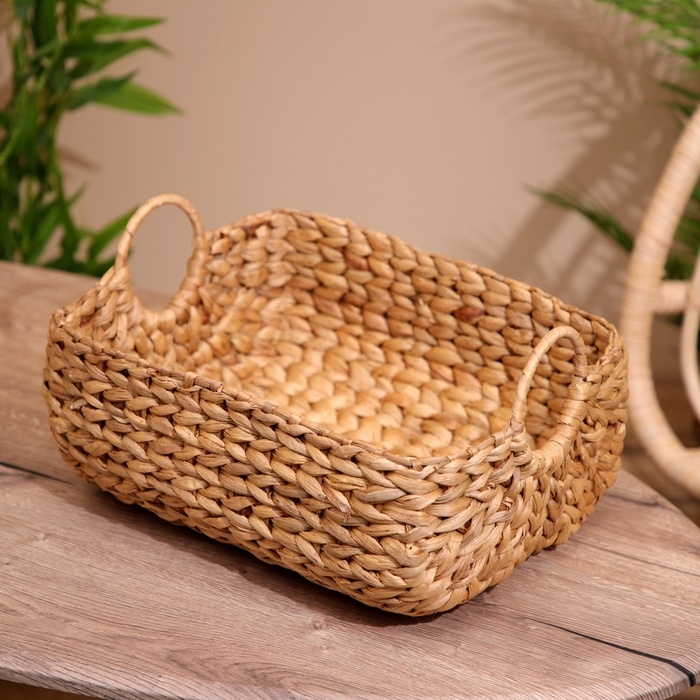 Корзина плетёная 38*28,5*20 см Корзина плетёная 38*28,5*20 см