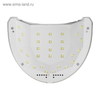 Лампа для гель-лака TNL Shiny, UV/LED, 48 Вт, 30 диодов, таймер 5/30/60 сек, перламутровая