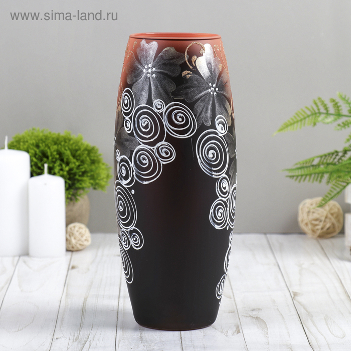 Ваза Ваза "Блеск цветов" d-7.5см, 26 х10 см