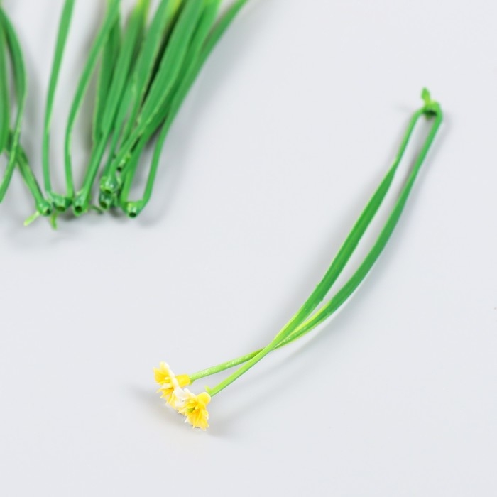 Декор для творчества Декор для творчества "Эрантис" набор 10 шт жёлтый 14,5 см