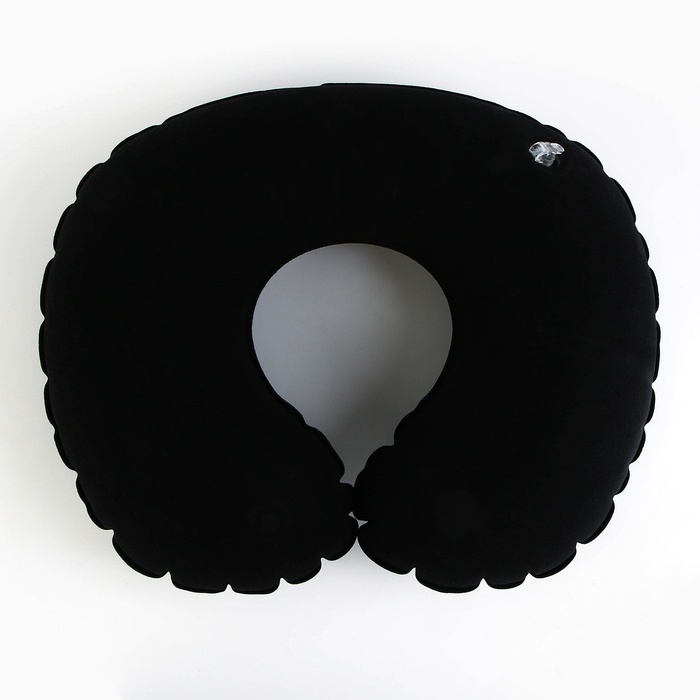 Подушка надувная Space, цвет чёрный Подушка надувная Space, цвет чёрный