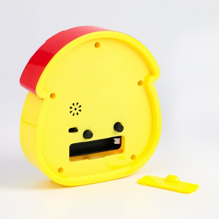 Часы - будильник настольные Часы - будильник настольные "Мухомор" детские, дискретный ход, d-8 см, 13 х 12 см, АА