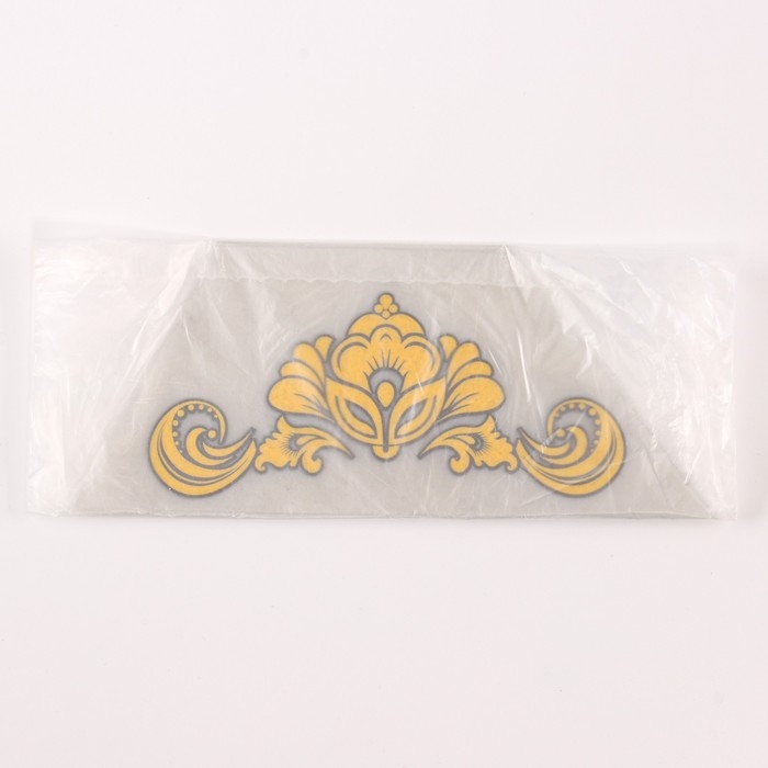 Термотрансфер «Хохлома вензель золотой», набор 10 шт. Термотрансфер «Хохлома вензель золотой», набор 10 шт.