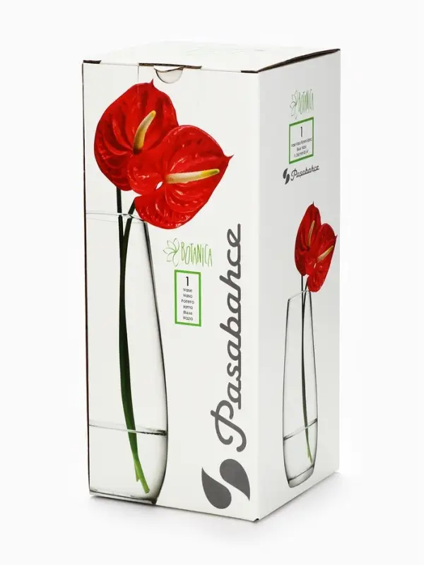 Ваза для цветов &laquo;Градиент&raquo; стеклянная, 26 см, 1.7 л.