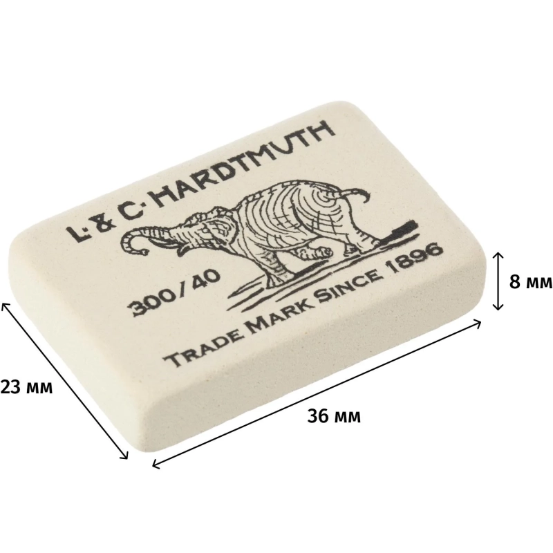 Ластик KOH-I-NOOR 300/40 каучуковый Чехия