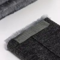 Домик для кошек с когтеточкой, 33&times;40&times;103 см, квадратный, ковролин, серый