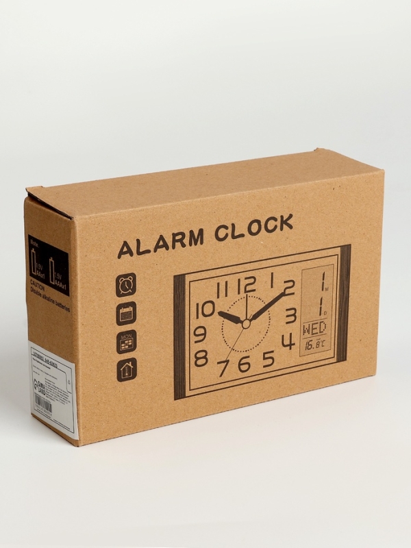 Часы будильник настольные, на батарейках, 17.9 х 10.9 х 4.1 см, циферблат 10.9 х 15.5 см Часы будильник настольные, на батарейках, 17.9 х 10.9 х 4.1 см, циферблат 10.9 х 15.5 см