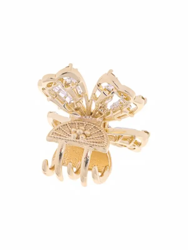 Крабик для волос &laquo;Доротеа&raquo;, бабочка элит, 3.5 см, золотистый