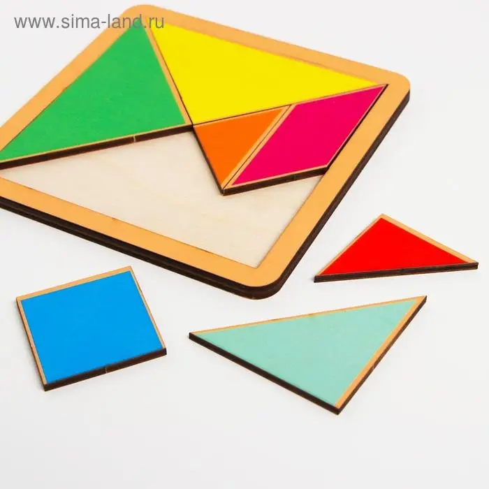 Головоломка танграм Головоломка танграм