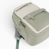 Рюкзак 31*14*44 см, 2 отд. 3 н/карм+пенал, Комби олив/бел