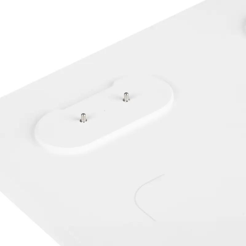 Станция беспроводной зарядки с колонкой и ночником Trilogy, белая