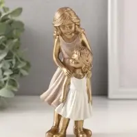 Фигурка полистоун &laquo;Старшая и младшая сестрёнки&raquo;, 6.5&times;5.5&times;14 см