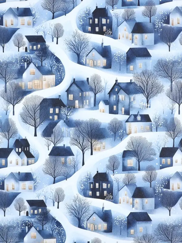 Набор упаковочной бумаги с наклейками, 6 листов, &laquo;Новый год&raquo;, 70&times;100 см