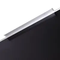 Доска магнитно-маркерная Calligrata, 100&times;150 см, черная, с полочкой, в алюминиевой рамке